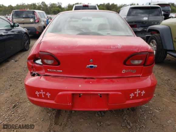 2002 Chevrolet Cavalier with VIN 1G1JC524727384631, listed as a Copart auction lot 72356764 with 126,432 mi miles and Salvage Title. Bid and sale history available at carsss.com. Image 6.