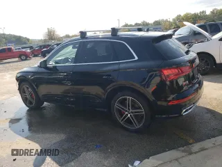 2020 Audi SQ5 Premium Plus with VIN WA1B4AFY0L2123543, listed as a Copart auction lot 71032274 with 44,446 mi miles and Salvage Title. Bid and sale history available at DreamBid. Image 2.