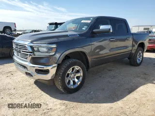 2020 Ram 1500 Laramie with VIN 1C6SRFJM6LN301633, listed as a Copart auction lot 46402925 with 83,133 mi miles and Salvage title. Bid and sale history available at DreamBid. Image 1.