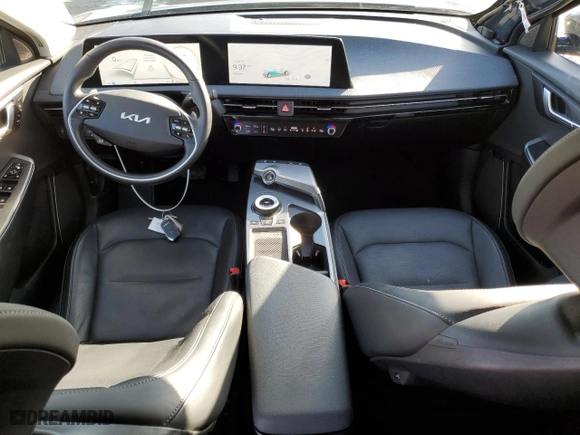 2023 Kia EV6 Wind with VIN KNDC34LA9P5602764, listed as a Copart auction lot 49712745 with 82,518 mi miles and Salvage Title. Bid and sale history available at carsss.com. Image 8.