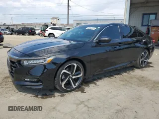 2020 Honda Accord Sport with VIN 1HGCV1F35LA155875, listed as a Copart auction lot 65613555 with 51,517 mi miles and Salvage title. Bid and sale history available at DreamBid. Image 1.