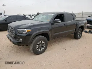 2023 Toyota Tacoma SR with VIN 3TMCZ5AN1PM644009, listed as a Copart auction lot 43960695 with Not provided miles and Salvage title. Bid and sale history available at DreamBid. Image 1.