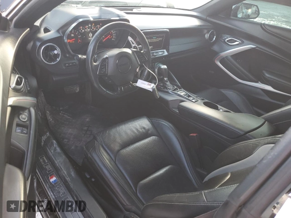 2017 Chevrolet Camaro 2SS with VIN 1G1FH1R74H0122406, listed as a Copart auction lot 87219574 with 104,464 mi miles and Salvage title. Bid and sale history available at DreamBid. Image 8.