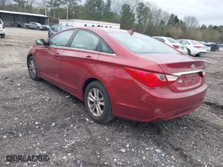 2012 Hyundai Sonata GLS with VIN 5NPEB4AC9CH502061, listed as a IAAI auction lot 41867621 with 97,189 mi miles. Bid and sale history available at carsss.com. Image 3.
