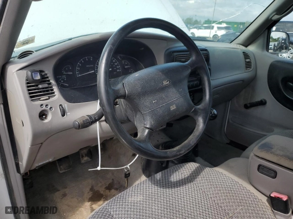 1998 Ford Ranger XL with VIN 1FTYR11U5WTA04293, listed as a Copart auction lot 54737495 with 124,593 mi miles and Clean Title. Bid and sale history available at carsss.com. Image 8.