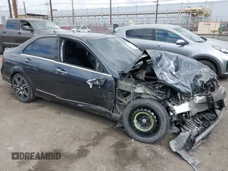 2014 Mercedes-Benz C with VIN WDDGF4HB6ER317333, listed as a IAAI auction lot 42127437 with 128,010 mi miles. Bid and sale history available at carsss.com. Image 1.