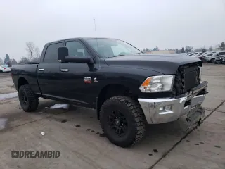 2010 Dodge Ram 3500 Laramie with VIN 3D73Y3CL6AG110843, listed as a Copart auction lot 41384545 with 347,573 mi miles and Salvage Title. Bid and sale history available at carsss.com. Image 4.