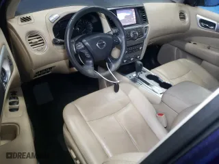 2017 Nissan Pathfinder SV with VIN 5N1DR2MN7HC901932, listed as a Copart auction lot 85721504 with 87,055 mi miles and Clean Title. Bid and sale history available at carsss.com. Image 8.