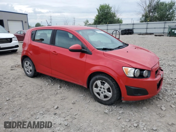 2015 Chevrolet Sonic LS with VIN 1G1JB6SH2F4156670, listed as a Copart auction lot 61572825 with 111,373 mi miles and Clean title. Bid and sale history available at DreamBid. Image 4.