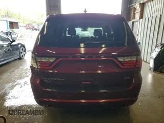 2017 Dodge Durango GT with VIN 1C4RDJDG5HC917700, listed as a Copart auction lot 54650215 with 124,483 mi miles and Salvage title. Bid and sale history available at DreamBid. Image 6.