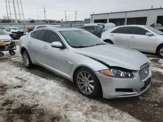 2013 Jaguar XF I4 RWD with VIN SAJWA0ES9DPS66150, listed as a Copart auction lot 85963044 with 67,048 mi miles and Salvage Title. Bid and sale history available at carsss.com. Image 4.
