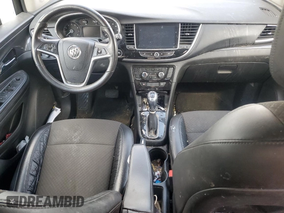 2017 Buick Encore Preferred with VIN KL4CJASB8HB224528, listed as a Copart auction lot 55347745 with 128,464 mi miles and Salvage title. Bid and sale history available at DreamBid. Image 8.