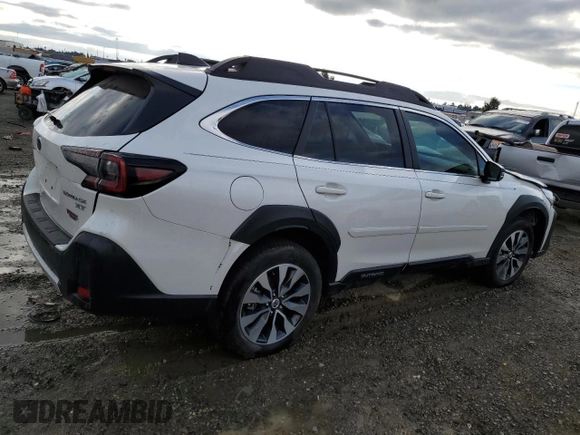 2024 Subaru Outback Limited XT с VIN 4S4BTGND7R3137173, выставлен на аукционе Copart как лот 78516384 с пробегом 5 454 миль миль и Списание • Salvage title. История ставок и продаж доступна на DreamBid. Изображение 3.