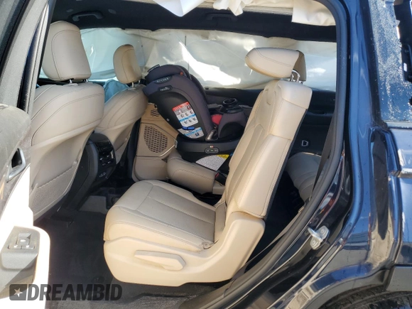 2023 Jeep Grand Cherokee Limited z VIN 1C4RJKBG4P8898687, wystawiony jako Copart lot #57346475 z przebiegiem 28 431 mil mil oraz Szkoda całkowita • Salvage title. Historia ofert i sprzedaży dostępna na DreamBid. Obrazek 11.