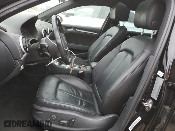 2016 Audi A3 Premium with VIN WAUB8GFF9G1002160, listed as a Copart auction lot 54538035 with 107,682 mi miles and Salvage Title. Bid and sale history available at DreamBid. Image 7.