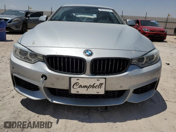 2015 BMW 4 Series 428i with VIN WBA3N7C51FK224919, listed as a Copart auction lot 66759734 with 66,705 mi miles and Clean Title. Bid and sale history available at DreamBid. Image 5.