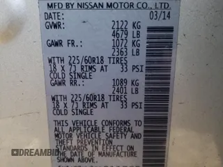 2014 Nissan Rogue SL with VIN 5N1AT2MV2EC811765, listed as a Copart auction lot 48241115 with 146,821 mi miles and Salvage Title. Bid and sale history available at carsss.com. Image 15.