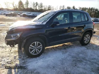 2017 Volkswagen Tiguan S with VIN WVGAV7AX8HK028148, listed as a Copart auction lot 86756104 with 84,060 mi miles and Salvage Title. Bid and sale history available at DreamBid. Image 1.