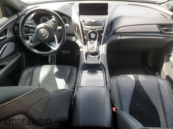 2020 Acura RDX w/A-Spec Pkg with VIN 5J8TC2H61LL018469, listed as a Copart auction lot 50243355 with 0 mi miles and Salvage Title. Bid and sale history available at carsss.com. Image 8.