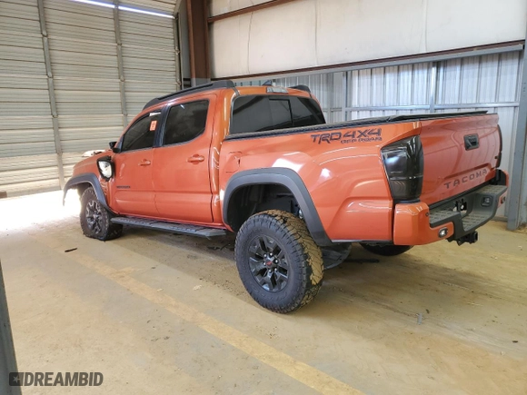 2017 Toyota Tacoma SR5 with VIN 3TMCZ5AN4HM051519, listed as a Copart auction lot 46847035 with 0 mi miles and Salvage Title. Bid and sale history available at carsss.com. Image 2.