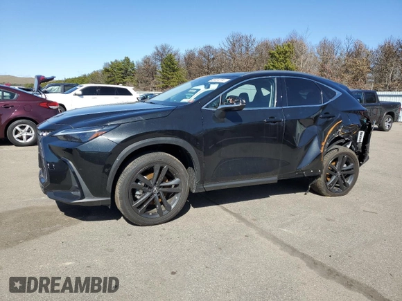 2022 Lexus NX with VIN JTJHKCFZ2N2005035, listed as a Copart auction lot 45931274 with 7,578 mi miles. Bid and sale history available at carsss.com. Image 1.