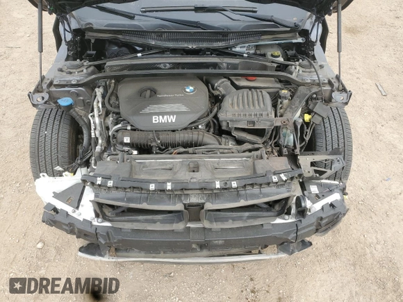 2017 BMW X1 xDrive28i with VIN WBXHT3Z3XH4A53999, listed as a Copart auction lot 60500265 with 43,377 mi miles and Salvage title. Bid and sale history available at DreamBid. Image 11.