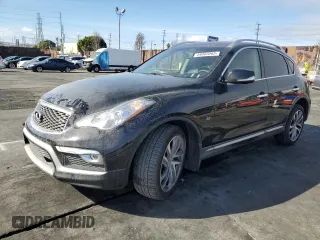 2017 Infiniti QX50 with VIN JN1BJ0RP3HM380741, listed as a Copart auction lot 44602065 with 144,537 mi miles and Salvage Title. Bid and sale history available at carsss.com. Image 1.