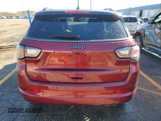 2022 Jeep Compass (RED) Edition with VIN 3C4NJDCB8NT180877, listed as a Copart auction lot 79696784 with 26,762 mi miles and Non repairable. Bid and sale history available at DreamBid. Image 6.