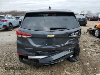 2022 Chevrolet Equinox LT with VIN 2GNAXKEV2N6148219, listed as a Copart auction lot 50938265 with 9,092 mi miles and Salvage Title. Bid and sale history available at DreamBid. Image 6.