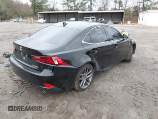 2015 Lexus IS 350 with VIN JTHBE1D20F5019251, listed as a IAAI auction lot 41250626 with 87,351 mi miles and . Bid and sale history available at DreamBid. Image 4.