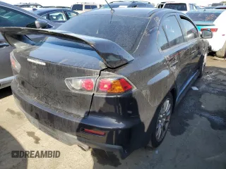2012 Mitsubishi Lancer Evolution GSR with VIN JA32W8FV8CU016063, listed as a Copart auction lot 46044764 with 0 mi miles and Non Repairable. Bid and sale history available at carsss.com. Image 3.