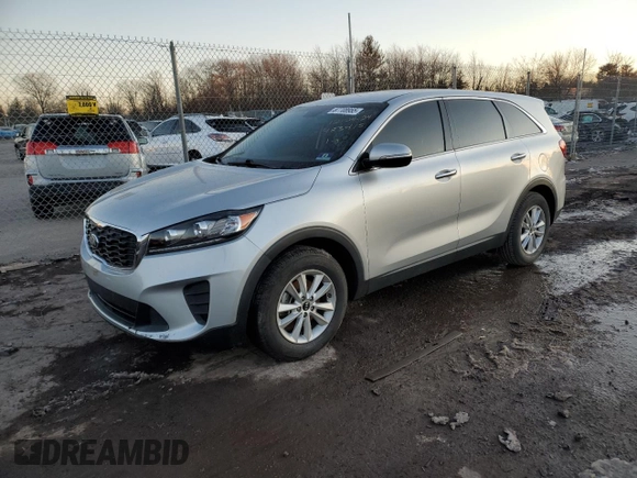 2019 Kia Sorento S with VIN 5XYPG4A57KG483415, listed as a Copart auction lot 87708955 with Not Provided miles and Salvage Title. Bid and sale history available at DreamBid. Image 1.
