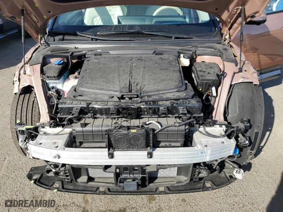 2023 Genesis GV60 Performance with VIN KMUKEDTB2PU009765, listed as a Copart auction lot 75459834 with 1,516 mi miles and Salvage Title. Bid and sale history available at carsss.com. Image 12.