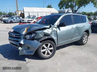 2008 Toyota RAV4 Ltd with VIN JTMBD31V185176238, listed as a IAAI auction lot 42000741 with 151,918 mi miles. Bid and sale history available at carsss.com. Image 2.