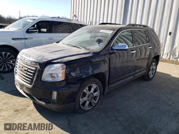 2016 GMC Terrain SLE with VIN 2GKFLNE30G6309927, listed as a Copart auction lot 42510145 with 42,561 mi miles and Salvage Title. Bid and sale history available at carsss.com. Image 1.
