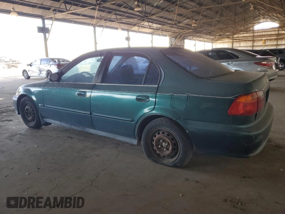 2000 Honda Civic VP z VIN 2HGEJ6612YH559659, wystawiony jako Copart lot #42545185 z przebiegiem 220 343 mil mil oraz Czysty tytuł • Clean title. Historia ofert i sprzedaży dostępna na DreamBid. Obrazek 2.