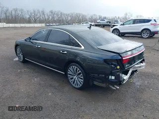 2019 Audi A8 L with VIN WAU8DAF84KN019115, listed as a IAAI auction lot 41856931 with 84,387 mi miles. Bid and sale history available at carsss.com. Image 3.