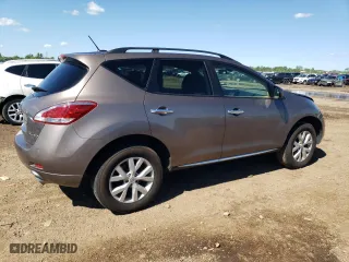 2014 Nissan Murano SL with VIN JN8AZ1MW4EW532746, listed as a Copart auction lot 57940134 with 106,164 mi miles and Salvage Title. Bid and sale history available at carsss.com. Image 3.