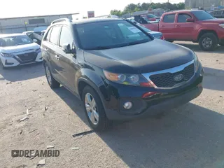 2012 Kia Sorento EX with VIN 5XYKU4A28CG206217, listed as a IAAI auction lot 42009504 with 205,522 mi miles. Bid and sale history available at carsss.com. Image 1.