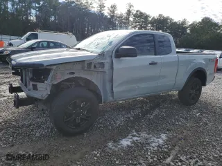 2022 Ford Ranger XL with VIN 1FTER1EH5NLD41108, listed as a Copart auction lot 41568105 with 48,344 mi miles and Salvage Title. Bid and sale history available at carsss.com. Image 1.