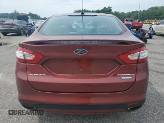 2016 Ford Fusion Titanium with VIN 3FA6P0K93GR347064, listed as a Copart auction lot 58547915 with 190,597 mi miles and Salvage title. Bid and sale history available at DreamBid. Image 6.