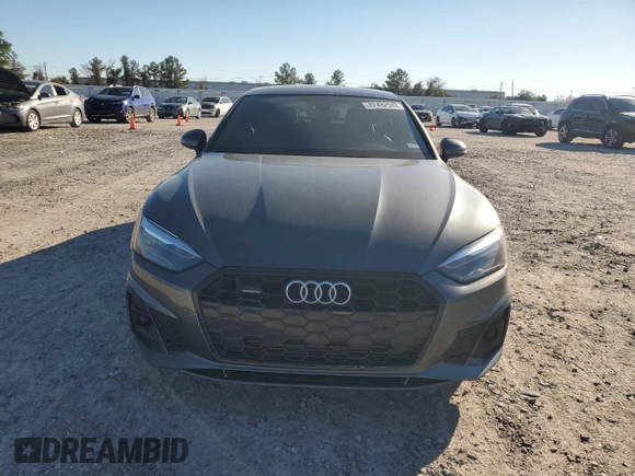 2022 Audi A5 Sportback S line Premium with VIN WAUDACF50NA031721, listed as a Copart auction lot 82432583 with 20,921 mi miles. Bid and sale history available at carsss.com. Image 5.