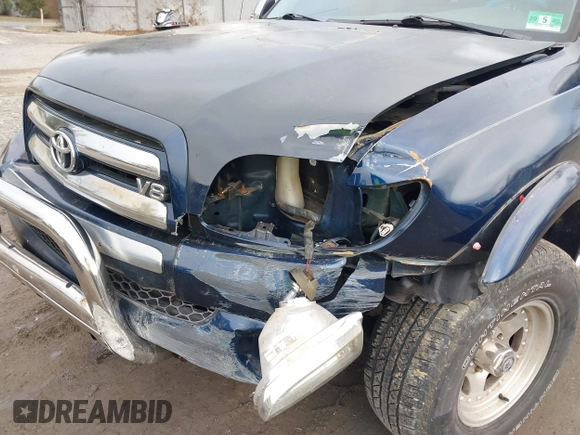 2003 Toyota Tundra SR5 with VIN 5TBBT44143S388838, listed as a IAAI auction lot 41498748 with 180,937 mi miles and . Bid and sale history available at carsss.com. Image 6.