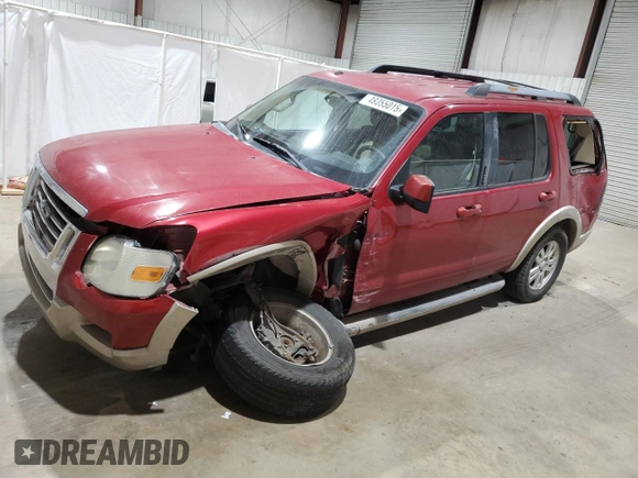 2009 Ford Explorer Eddie Bauer z VIN 1FMEU64E49UA32308, wystawiony jako Copart lot #49355015 z przebiegiem 132 762 mil mil oraz Szkoda całkowita • Salvage title. Historia ofert i sprzedaży dostępna na DreamBid. Obrazek 1.