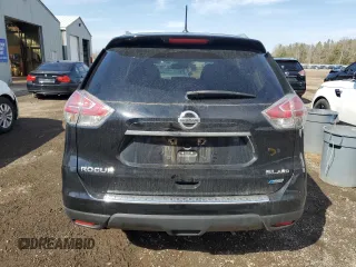 2015 Nissan Rogue SL with VIN 5N1AT2MVXFC790892, listed as a Copart auction lot 49582145 with 241,718 mi miles and Salvage Title. Bid and sale history available at carsss.com. Image 6.