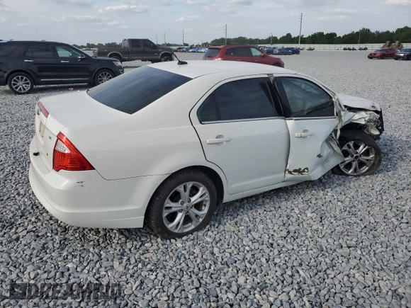 2012 Ford Fusion SE with VIN 3FAHP0HA8CR418943, listed as a Copart auction lot 54193165 with Not Provided miles and Salvage Title. Bid and sale history available at carsss.com. Image 3.