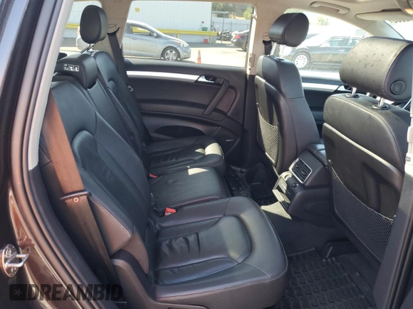 2007 Audi Q7 Premium Plus with VIN WA1EY74L57D065595, listed as a Copart auction lot 62612355 with 155,980 mi miles and Salvage title. Bid and sale history available at DreamBid. Image 11.