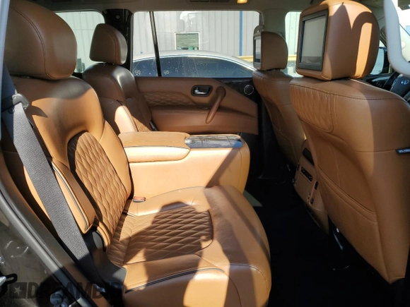2018 Infiniti QX80 with VIN JN8AZ2NE3J9195104, listed as a Copart auction lot 66780704 with 109,427 mi miles and Clean Title. Bid and sale history available at carsss.com. Image 11.