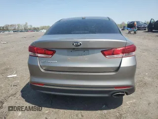 2016 Kia Optima LX with VIN 5XXGT4L3XGG105057, listed as a Copart auction lot 53093695 with 205,740 mi miles and Clean Title. Bid and sale history available at carsss.com. Image 6.