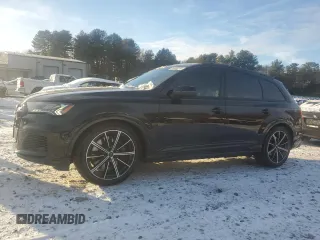 2020 Audi SQ7 z VIN WA1AWAF7XLD012144, wystawiony jako Copart lot #85508274 z przebiegiem 74 642 mil mil oraz Szkoda całkowita • Salvage title. Historia ofert i sprzedaży dostępna na DreamBid. Obrazek 1.